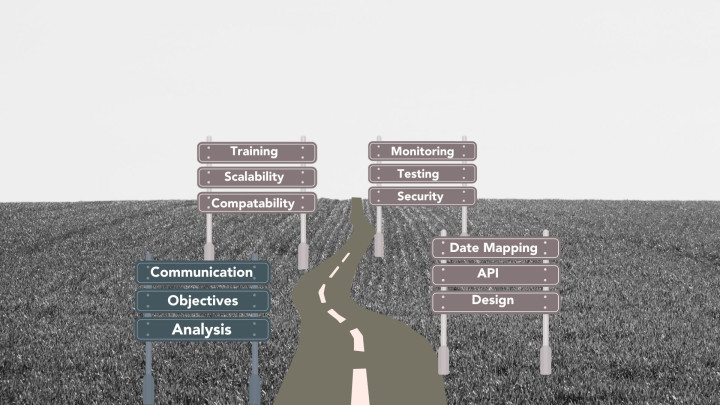 Roadmap integration existing systems bespoke software