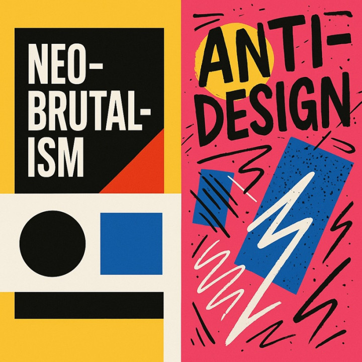 Neo-Brutalism and Anti-Design